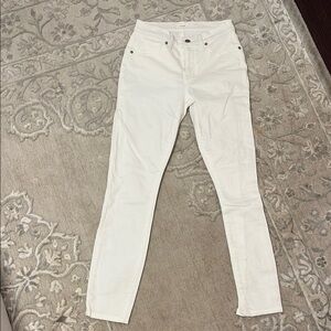 Vince Classic White Denim Jeans